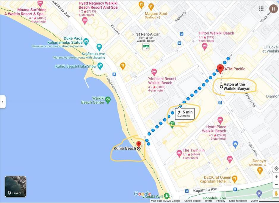 Huge Patio Washerdryer 1 Bedroom Banyan Free Parking 5 Min To Beach Honolulu Exterior photo